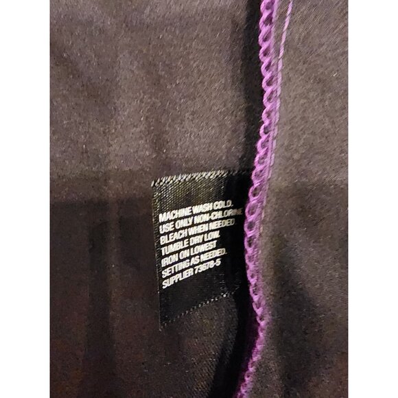NEW Made For Life Women's 2X Zip-Up Athletic Jacket Purple & Black Polyester - Picture 3 of 10